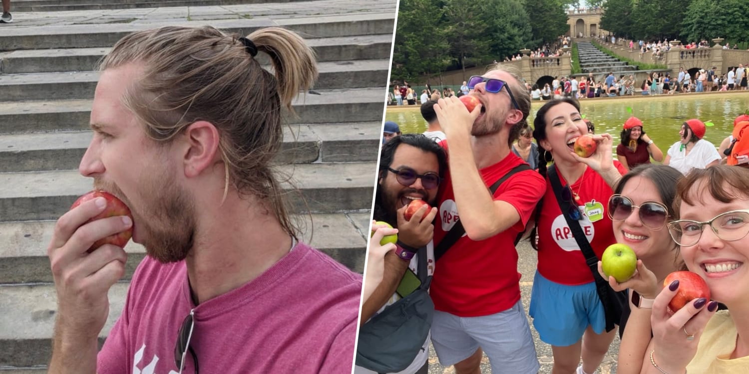 A Man Wanted to Eat an Apple in a Park With a Stranger. Hundreds People Showed Up (and I Was One, of Them)