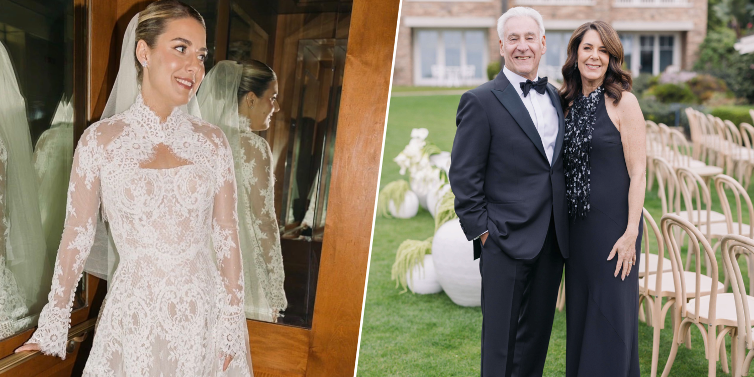 Emotional Bride Walking Down Aisle Doesn’t Realize Parents Are Stealing the Show