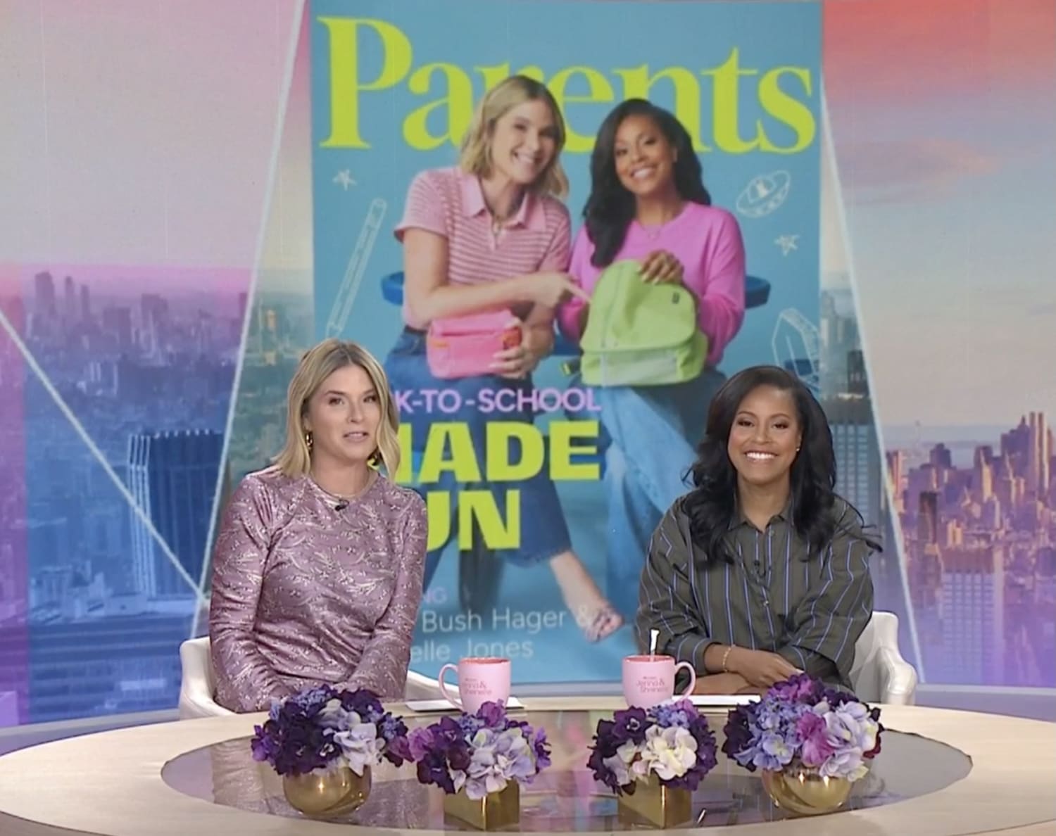 Jenna and Sheinelle Reveal How They Decide What to Share About Their Kids On the Show