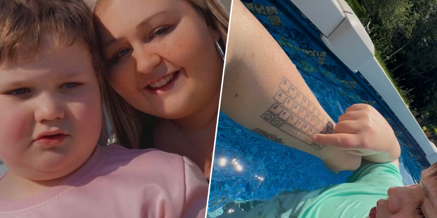 Her Son Is Nonverbal. So She Got a Special Tattoo to Help Him Communicate