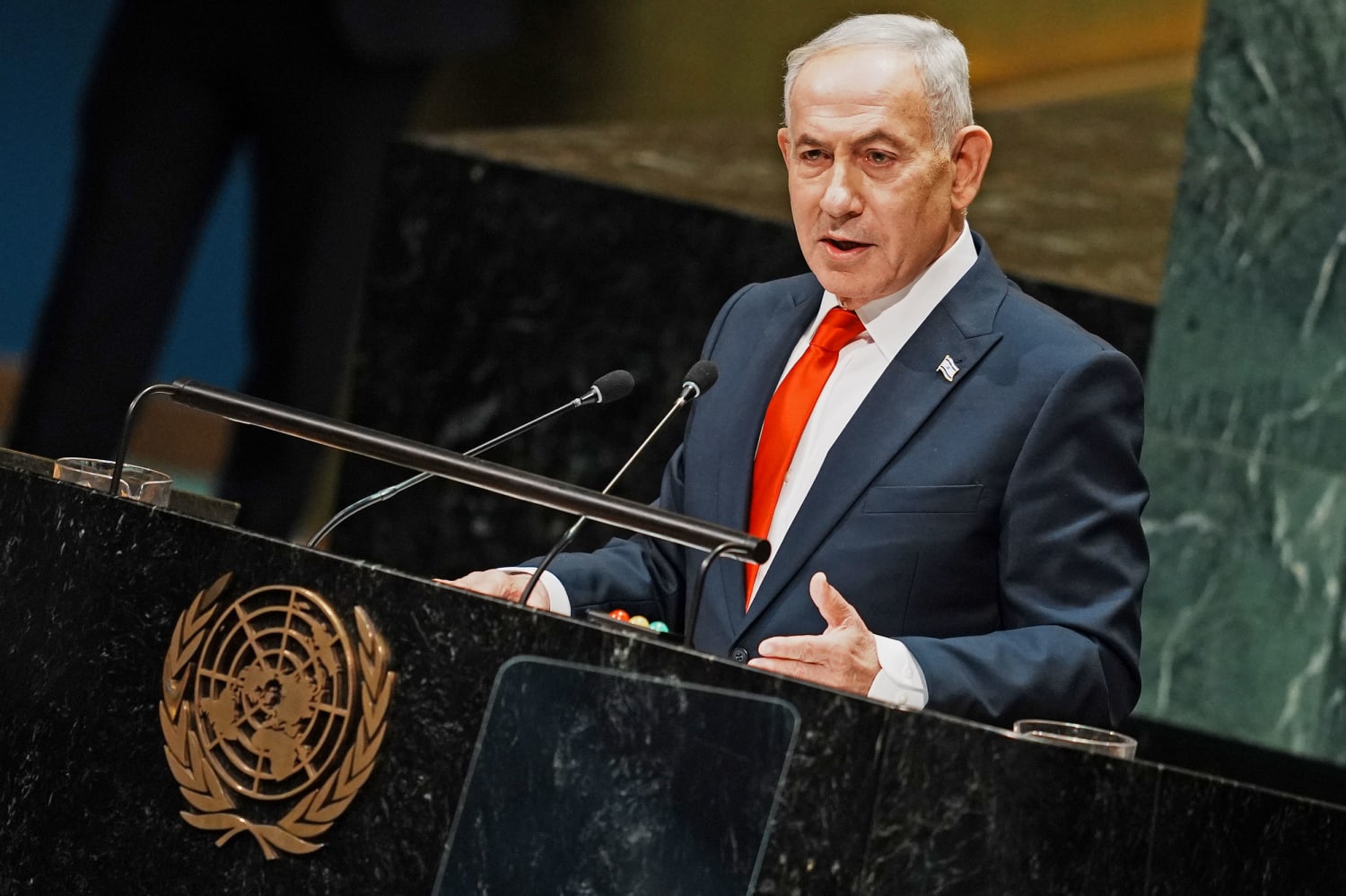 Israel’s Netanyahu takes the U.N. stage facing global isolation and a fight for his political future