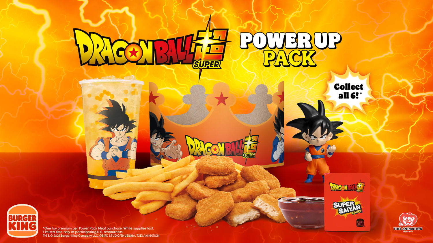 Burger King Drops Dragon Ball Super Menu — Including New Saiyan Sauce