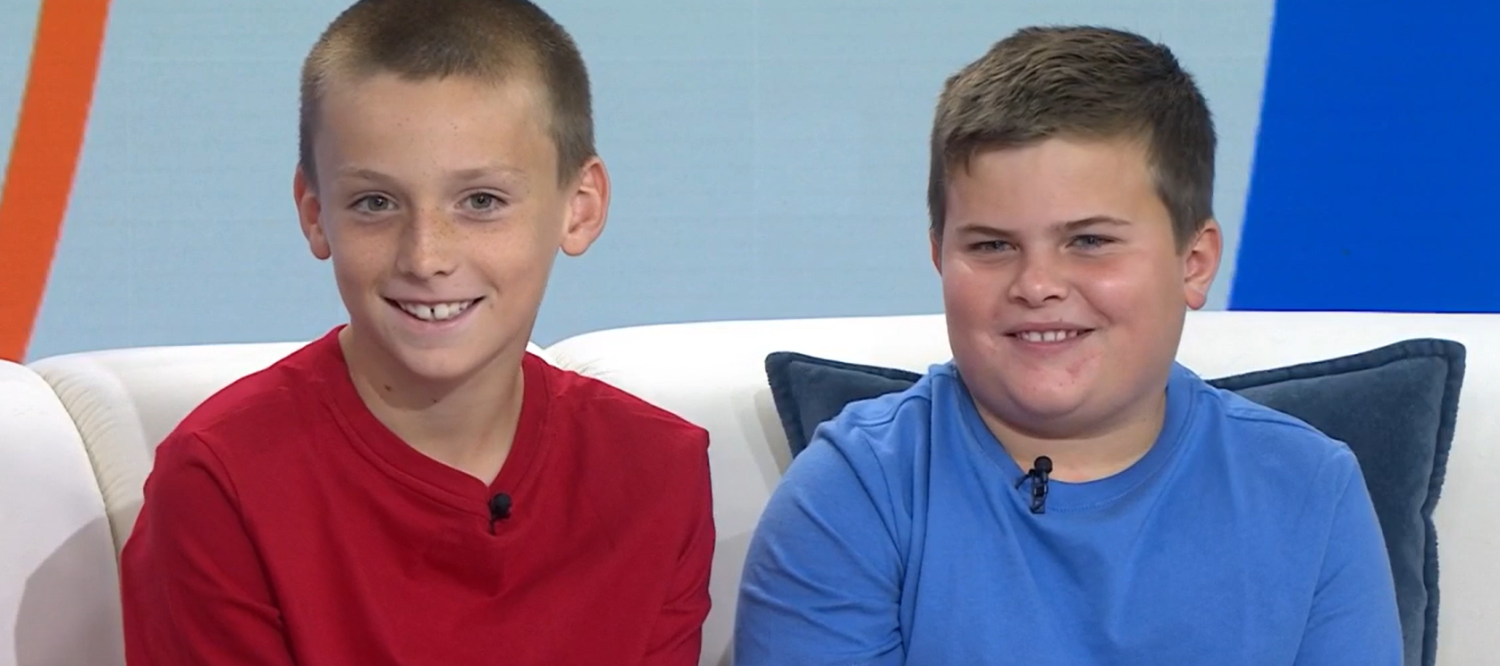 Viral Kid Podcasters Hen-Dawg and Jimmy V Make Their TODAY Debut and Admit: Just ‘Watched the Show Yesterday To Be Honest’