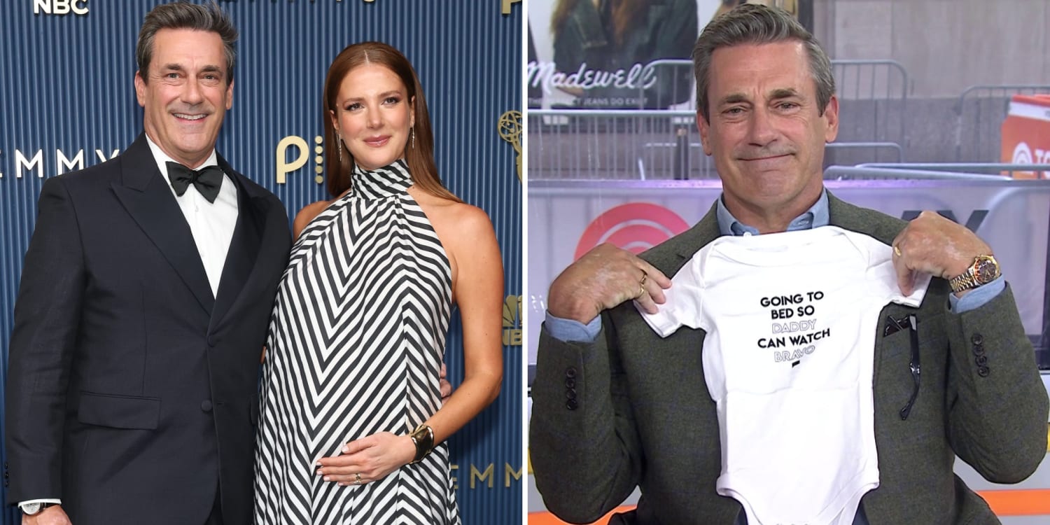 Jon Hamm Opens Up About Becoming a Dad on TODAY, Including the 1 Thing He’s Most Excited About