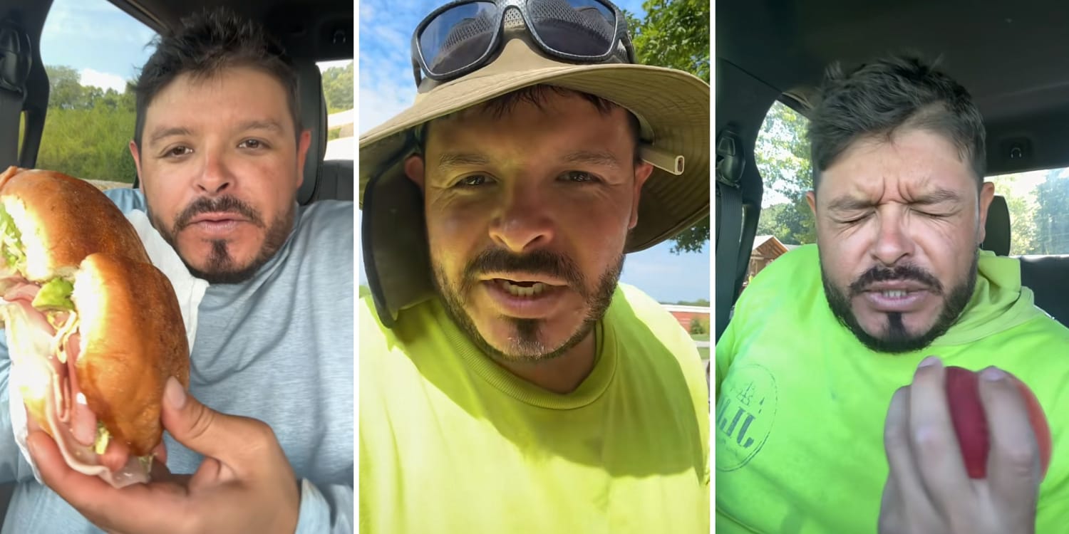 This Construction Worker Gleefully Shows off the Lunches His Wife Packs Him. The Internet Is Eating It Up