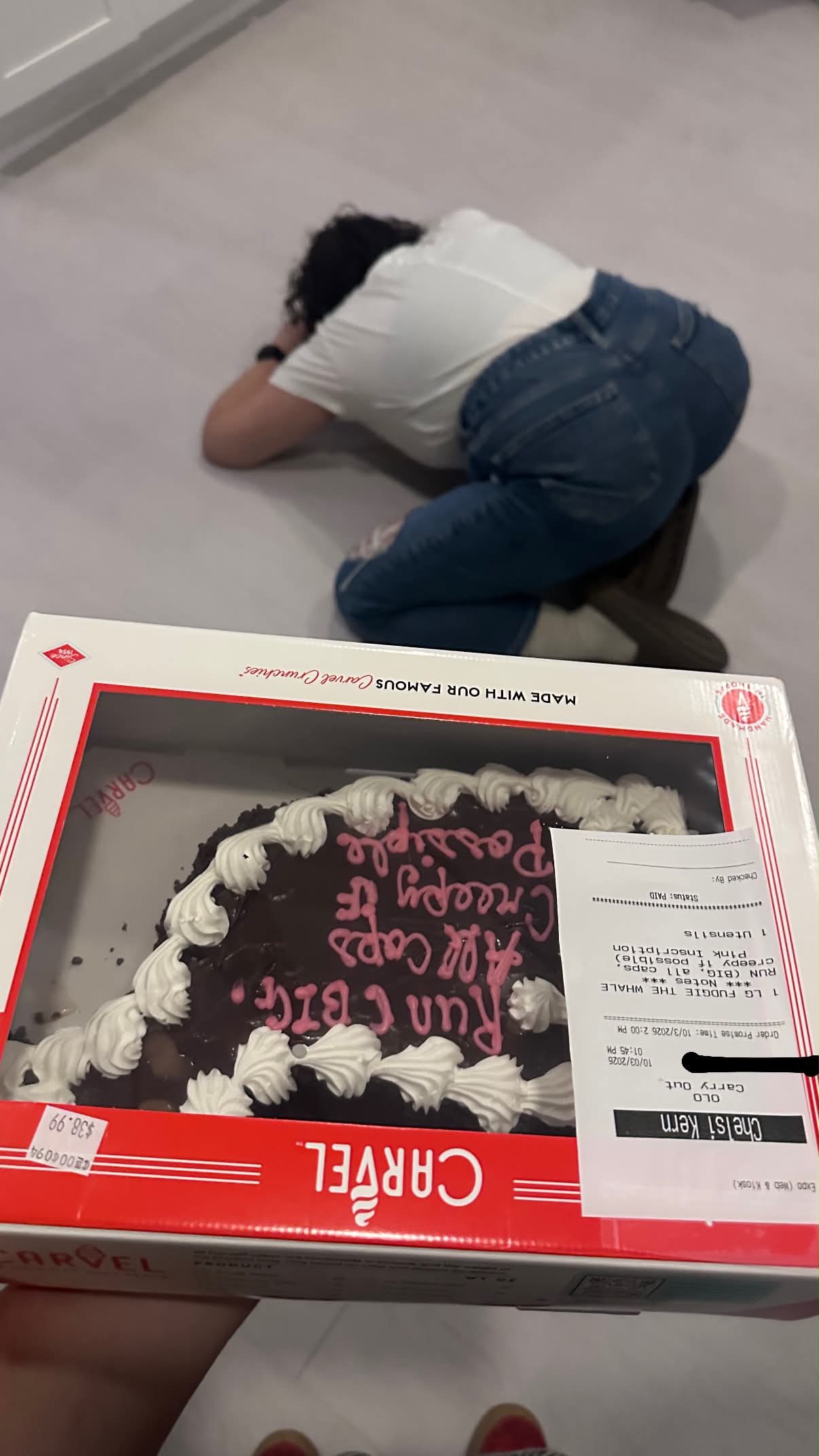 Wife Orders Fudgie the Whale Cake With Birthday Message for Husband, Gets Very Literal Result