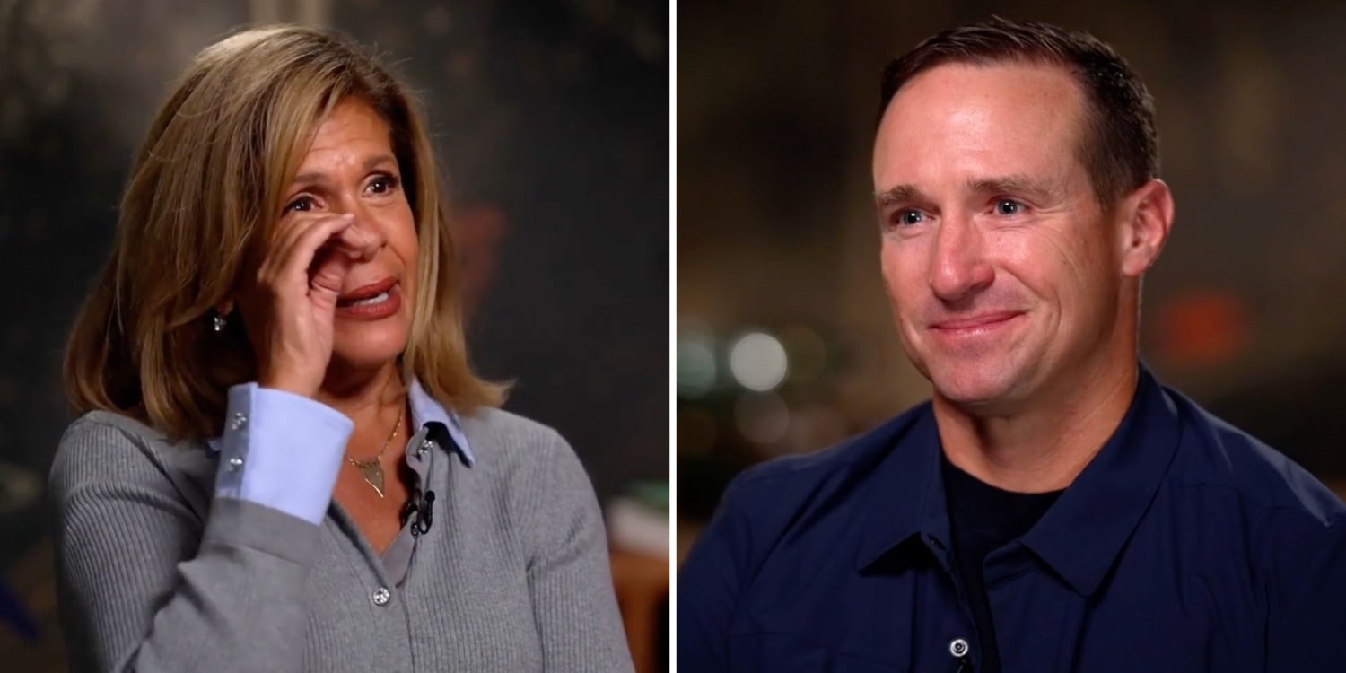 Hoda Kotb Wipes Away Tears in an Emotional Tribute to the Saints’ ‘Domecoming’ Game 20 Years Ago