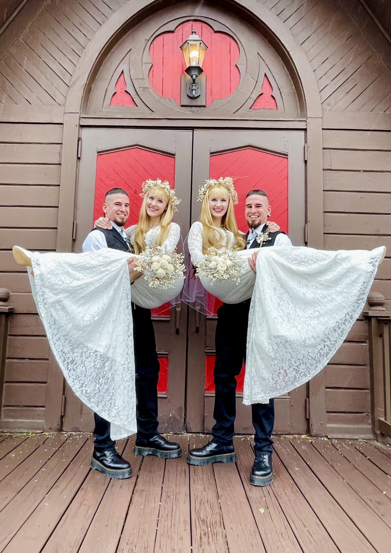 These Identical Twin Sisters Married Identical Twin Brothers. They Kept It Secret for 4 Years