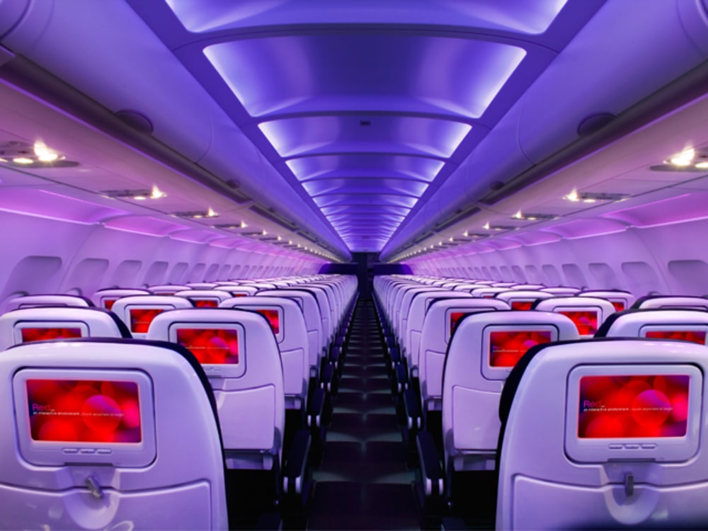 In-flight entertainment screen