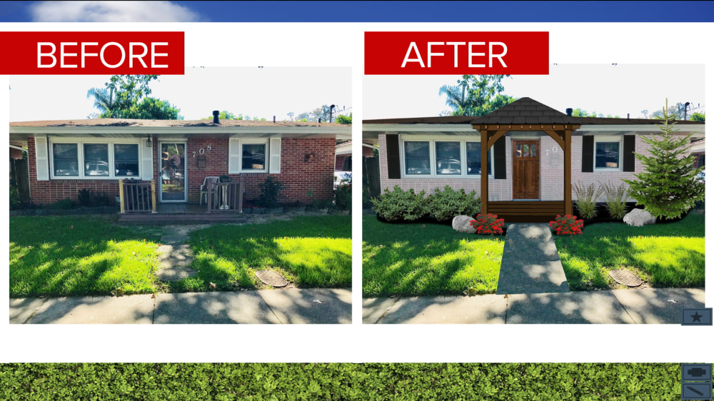 Curb Appeal Before And After Pictures On A Budget 7 Affordable Ways To