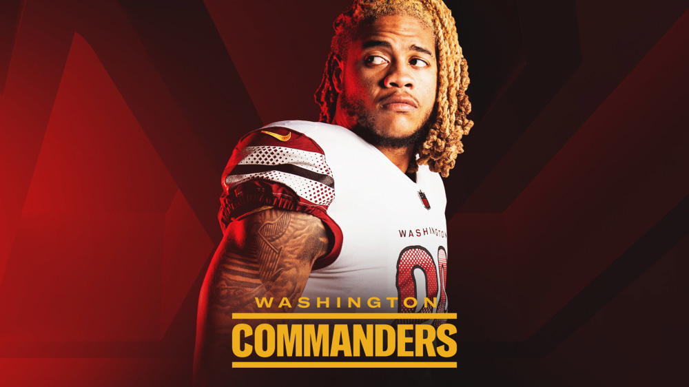 NFL Washington Commanders Atmosphere (Chase Young) Women's Fashion