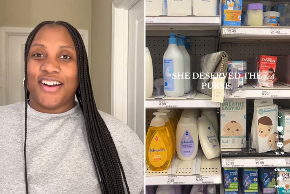 'She deserved the purse': Viral trend backfires as shoppers rip open diaper boxes to look for hidden cash