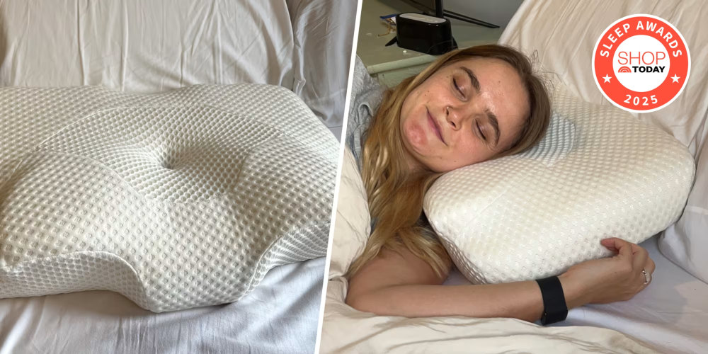 Are You a Side Sleeper? This Award-Winning Pillow Is a Game Changer, According to an Editor