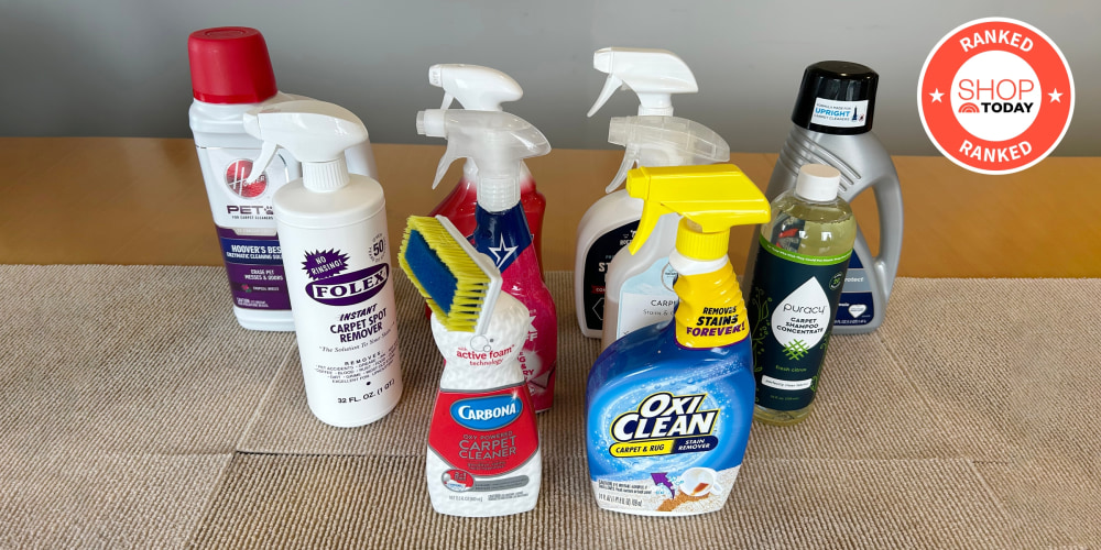 Ranked: I Tested 10 Carpet Cleaner Solutions, and the Winner Made a Red Wine Stain Disappear