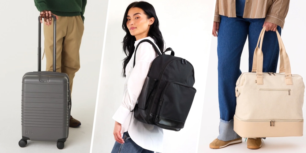This Rare Béis Sale is Back for a Limited Time — Up to 50% Off The Mini Weekender, Check-In Rollers and More