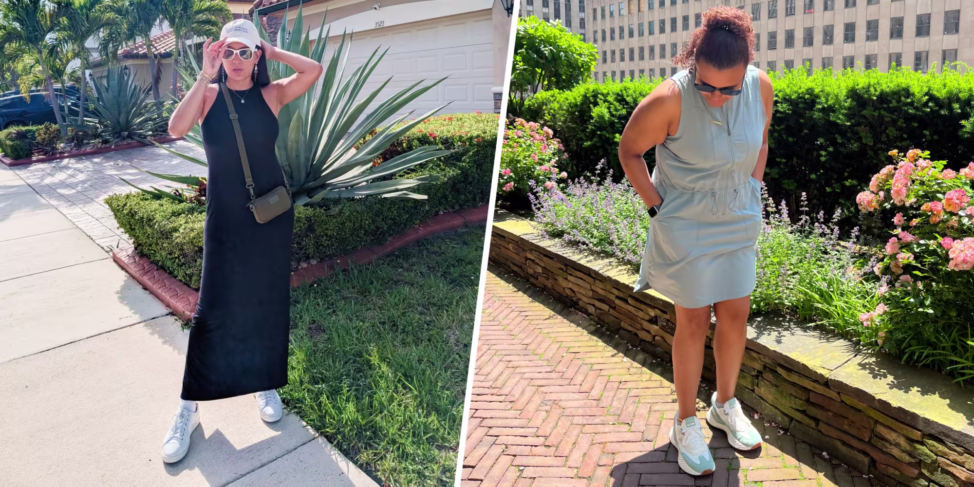 How to Wear Dresses With Sneakers, According to Fashion Stylists