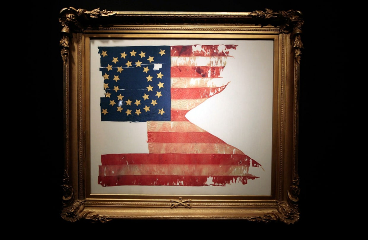 Custer's 'Last Flag' sells for $2.2 million