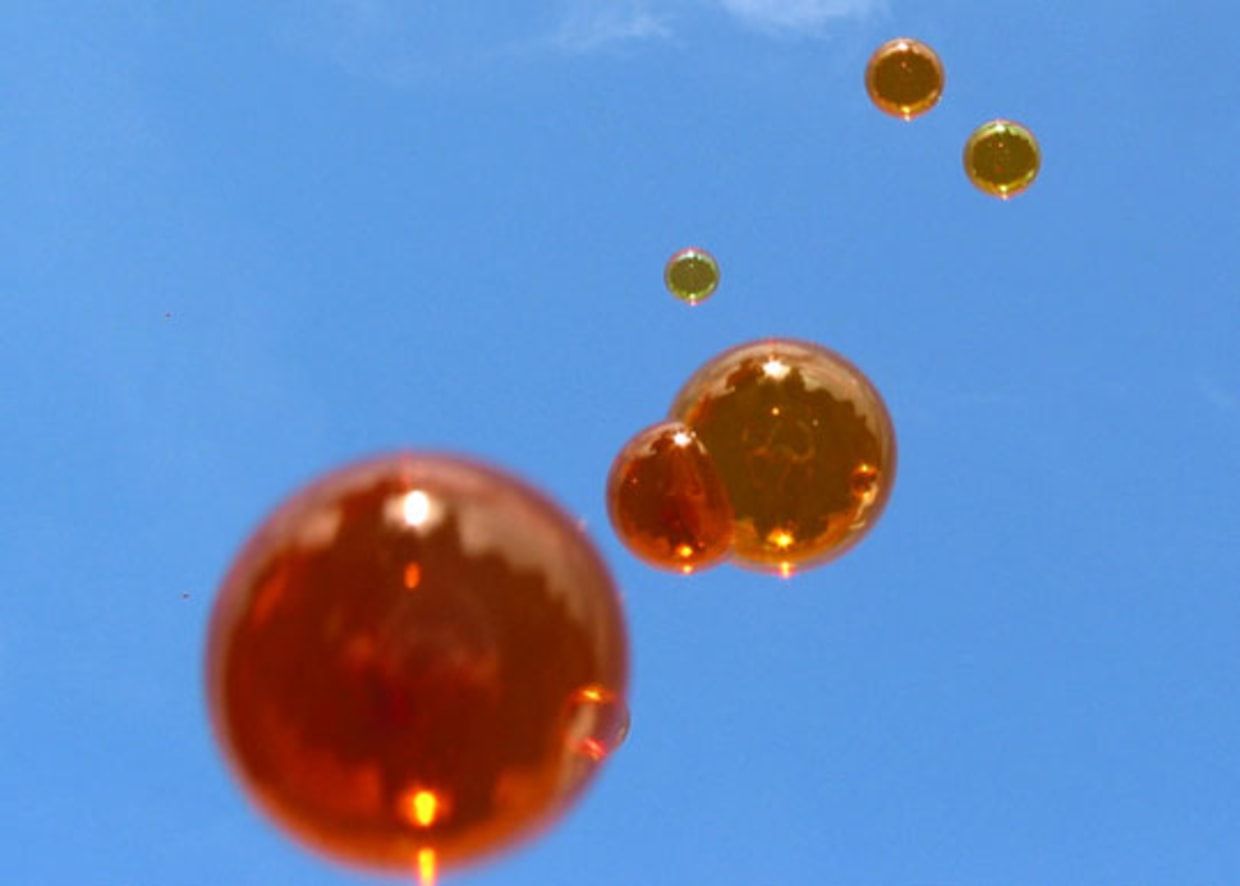 Colored bubbles hotsell