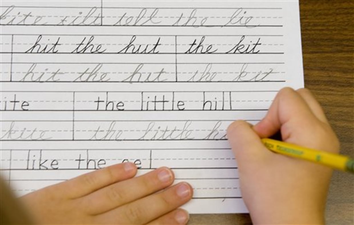 How to Improve Handwriting for Kids : Cursive Press