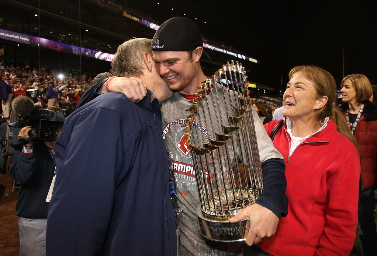 Mike Lowell 2007 World Series Mvp Photo