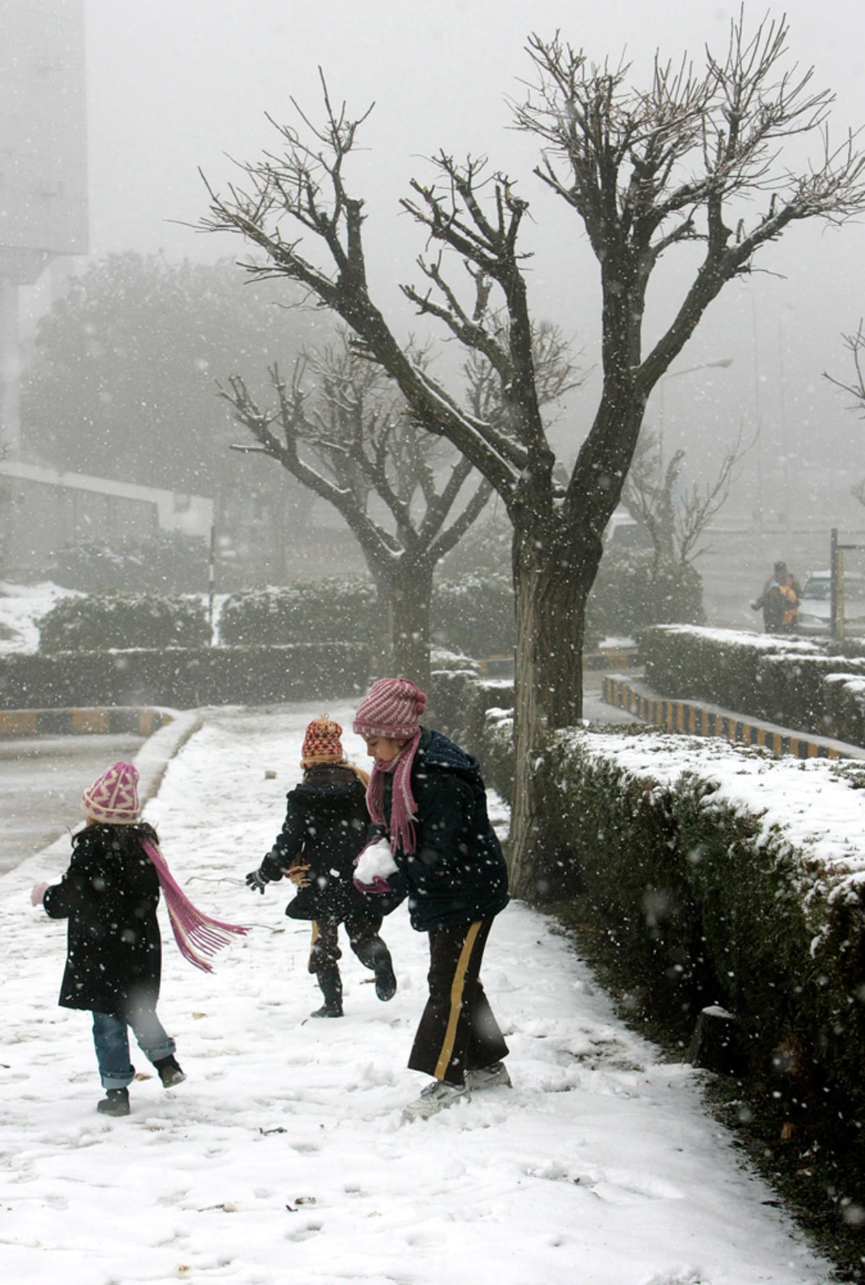 Arab world shivers in unusual cold snap