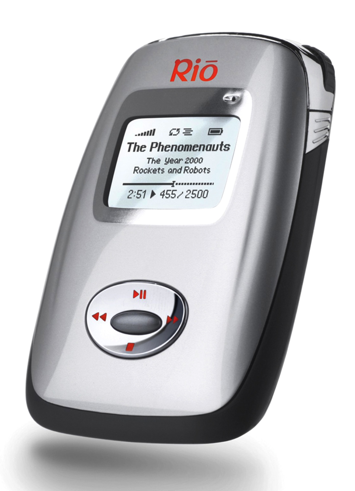 Rio unveils 1st challengeto iPod Mini