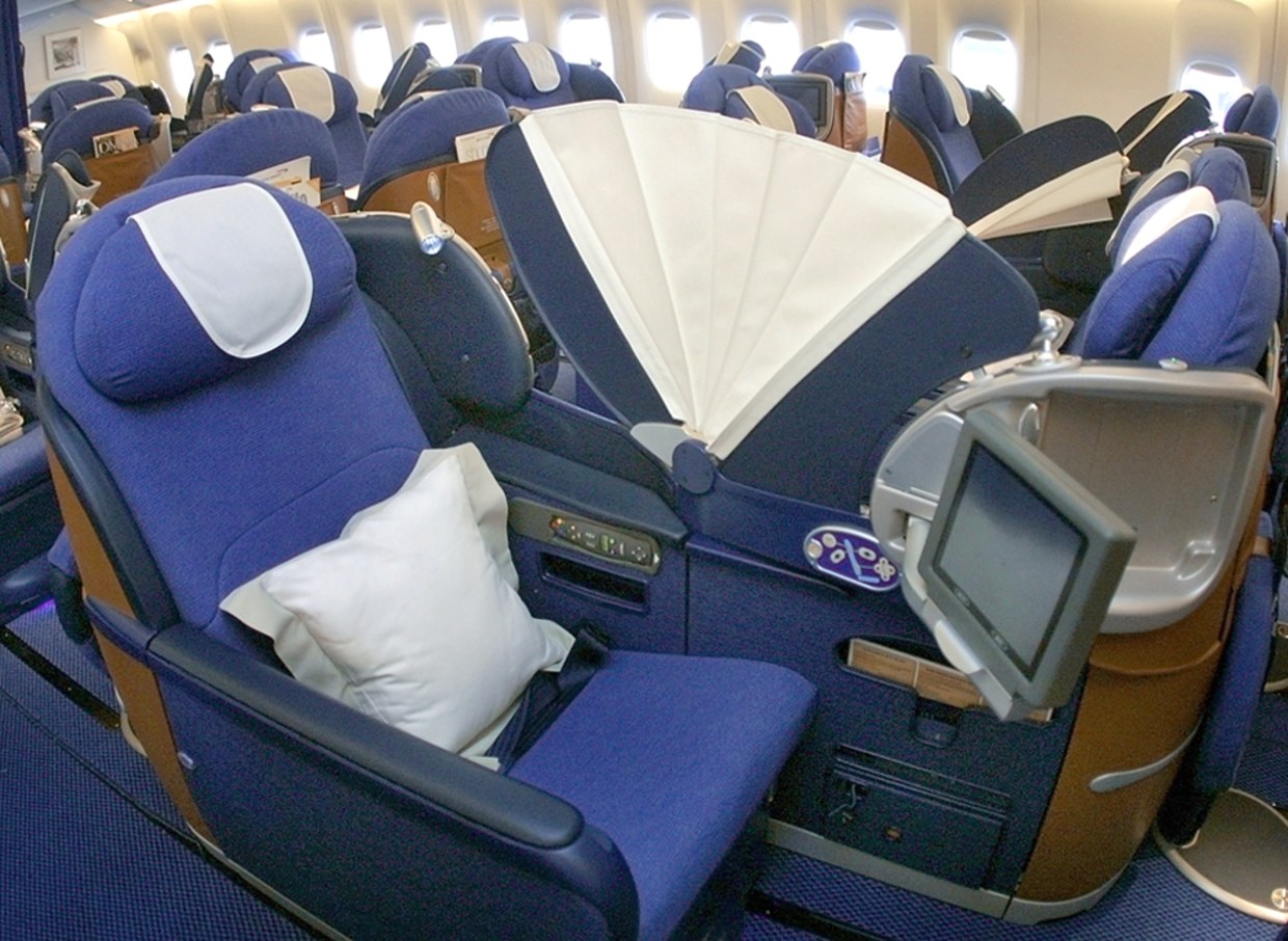 These first class flight seats are as decadent as it gets