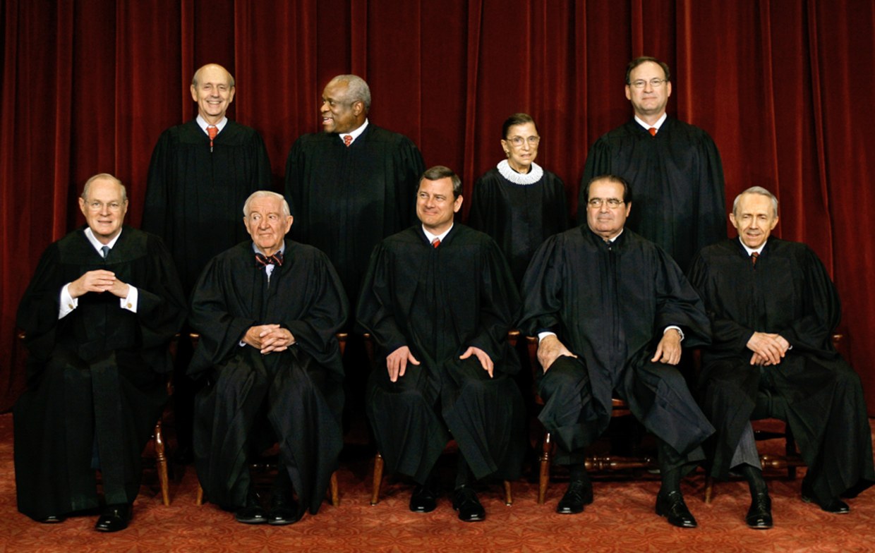 A justice of shop the supreme court