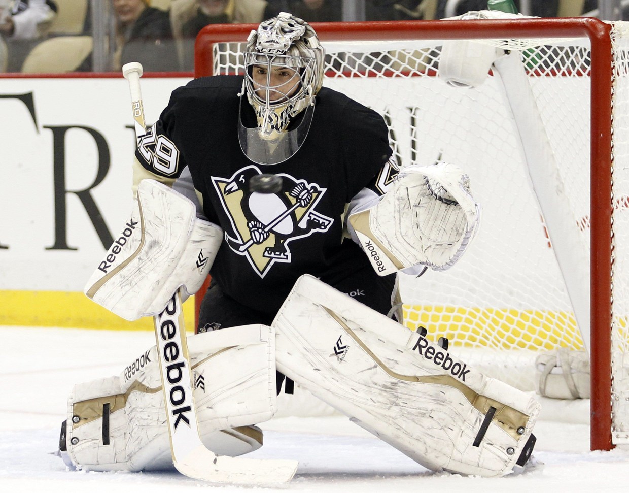 Pittsburgh Penguins - Marc-Andre Fleury #29 of the Pittsburgh
