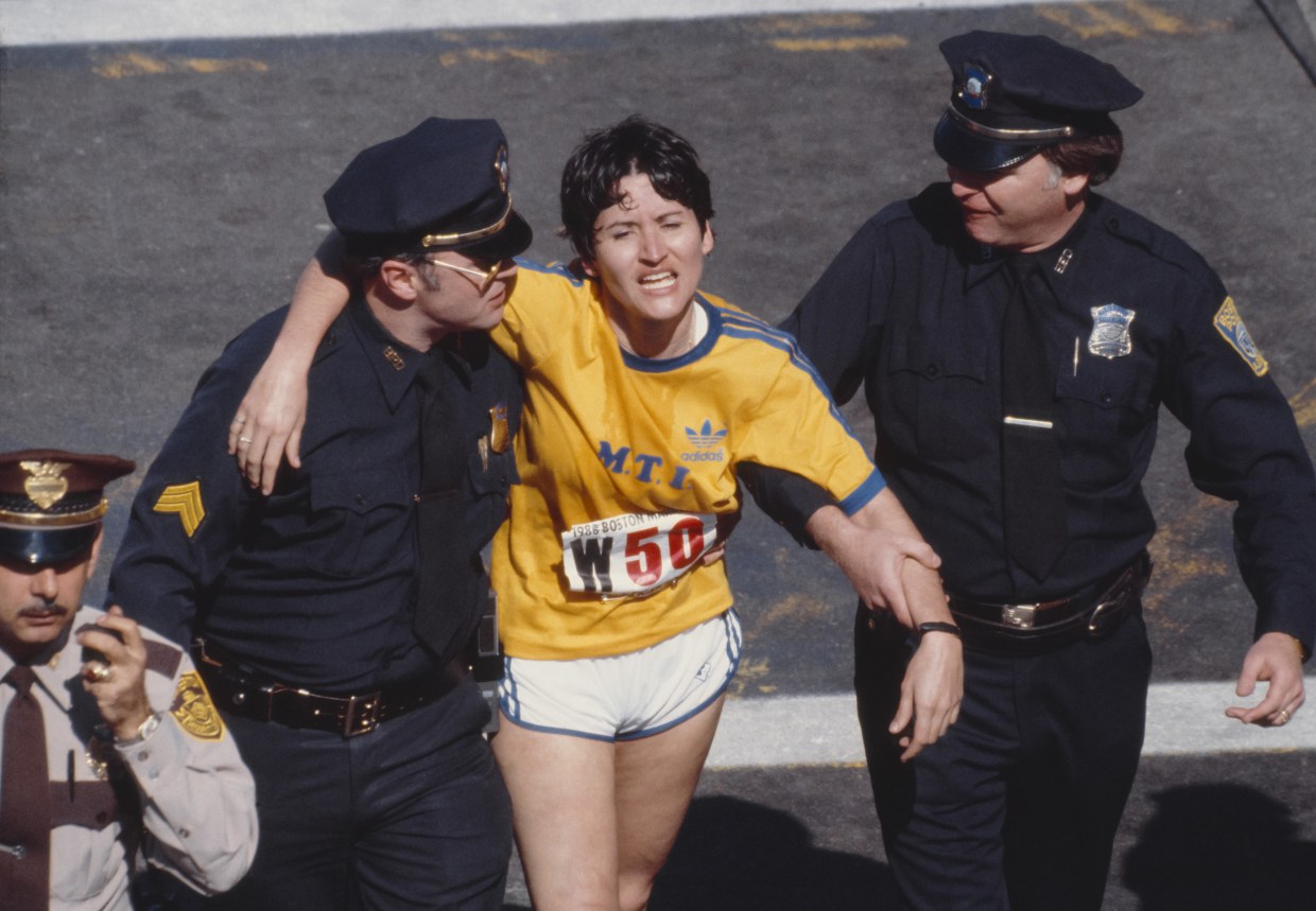 Rosie Ruiz, Boston Marathon course picture