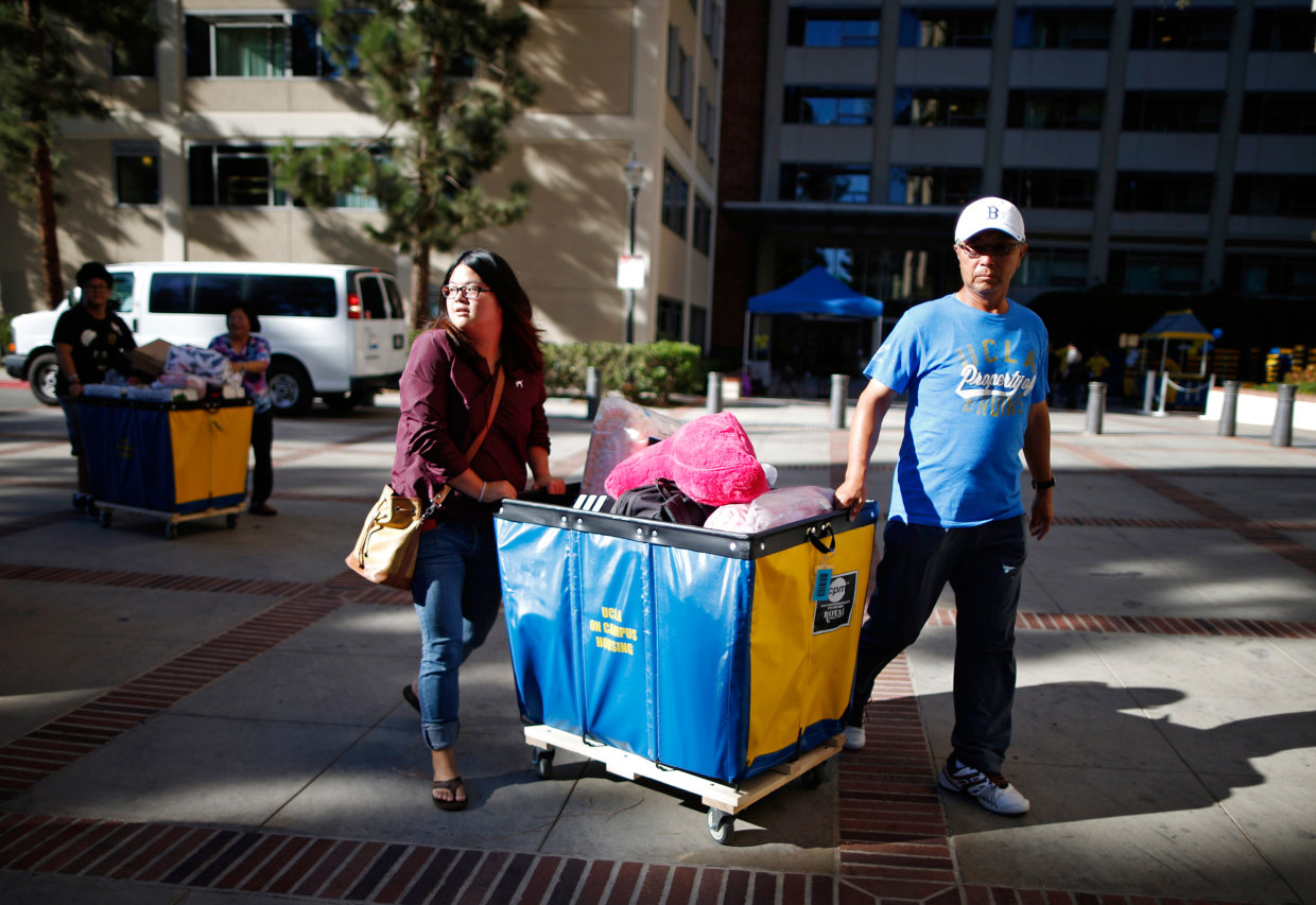 Rolling Bins for College Move-ins and Move-outs