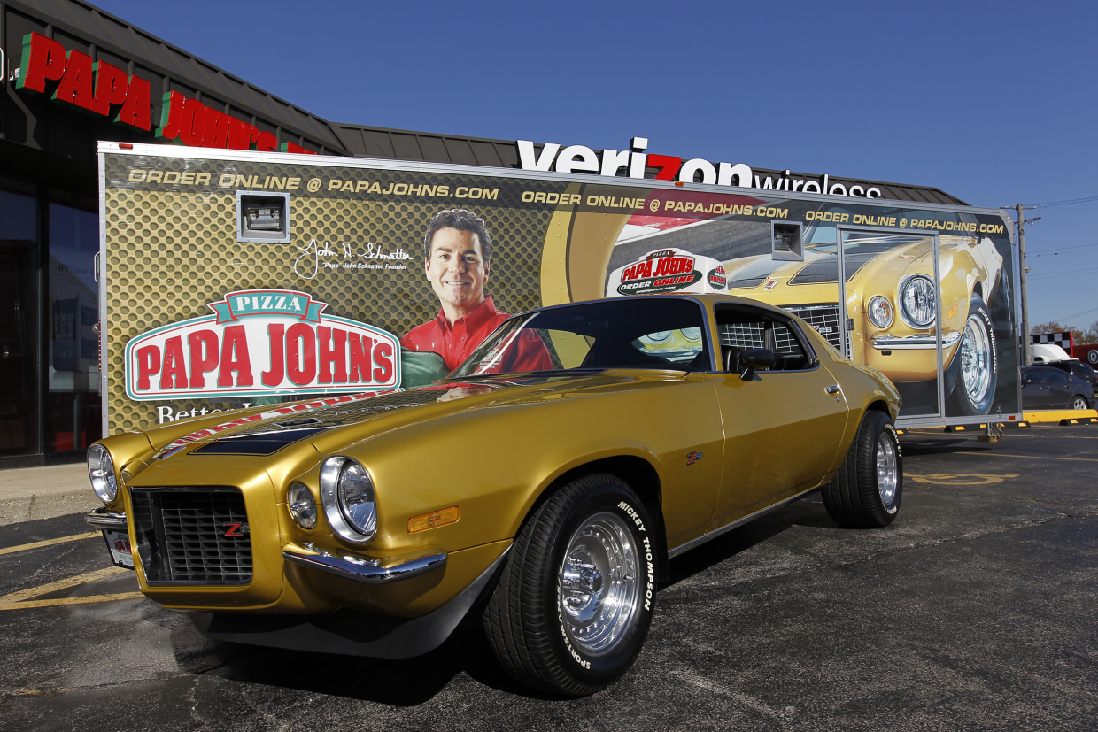 Slice of Crime: Stolen Papa John's Camaro Recovered