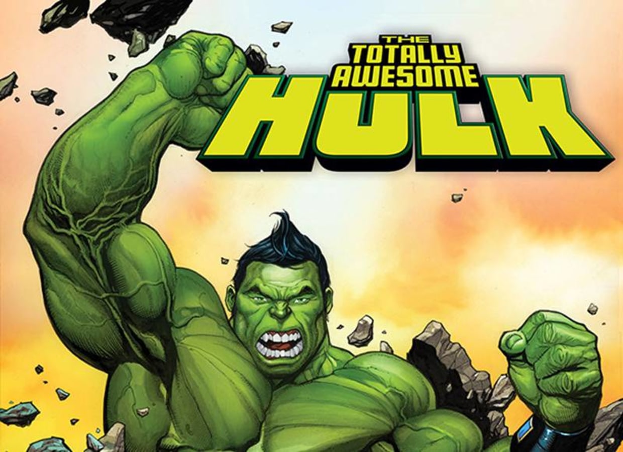 Marvel made the Hulk interesting again. He's an Asian-American man