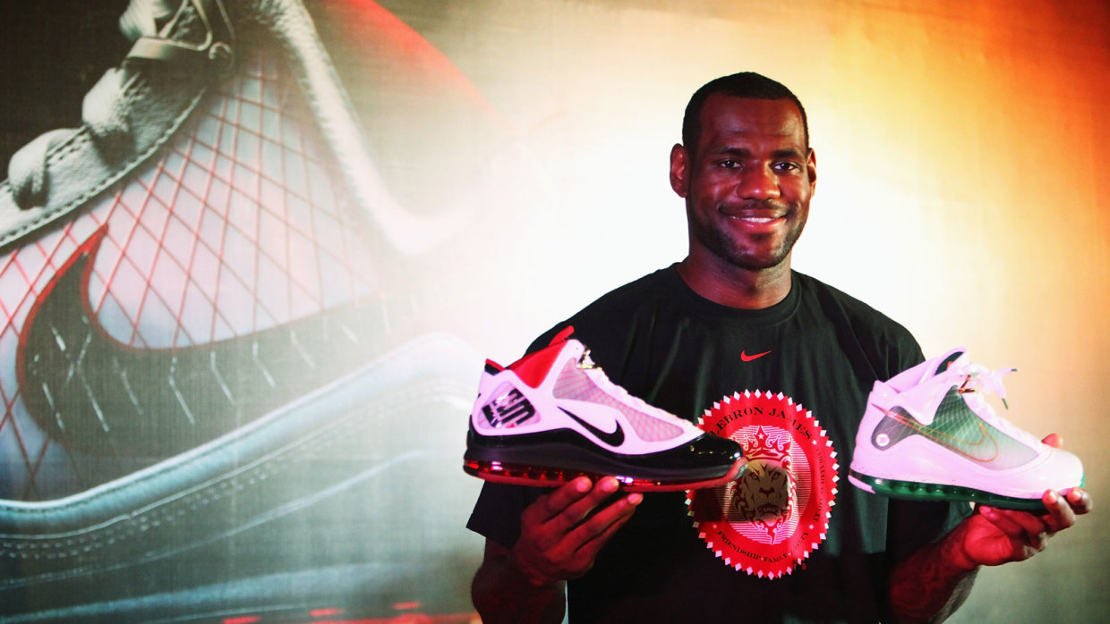 lebron james nike lifetime contract
