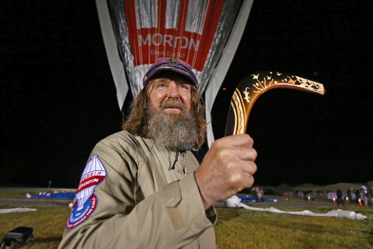 Russian Adventurer Completes Round-the-World Ballooning Record