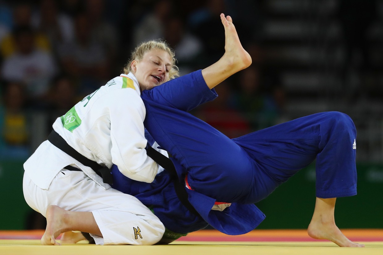 Kayla Harrison Wins Gold in Womens Judo