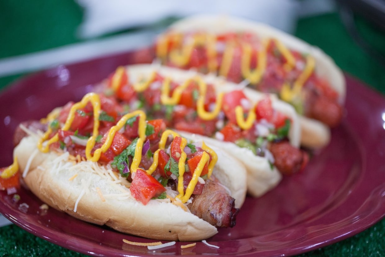 Blog About a Dog: Seattle Mariners: Bacon-Wrapped Hot Dog