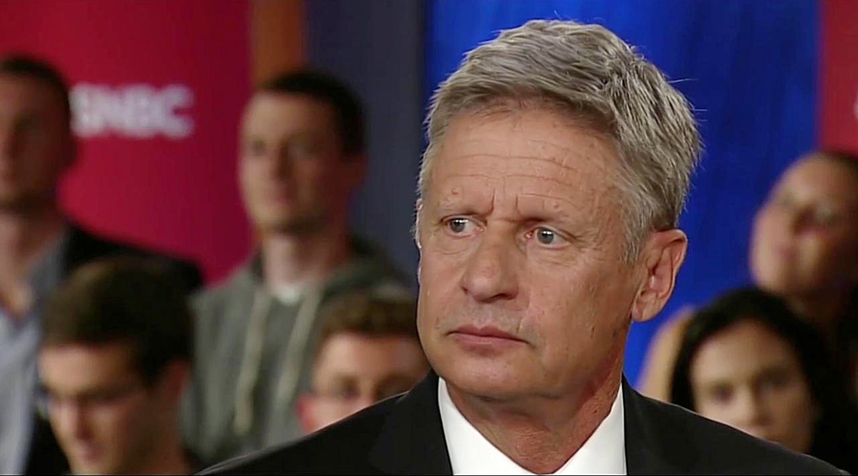 Gary Johnson Has 'Aleppo Moment' at MSNBC Town Hall, Struggles to Name a Foreign Leader