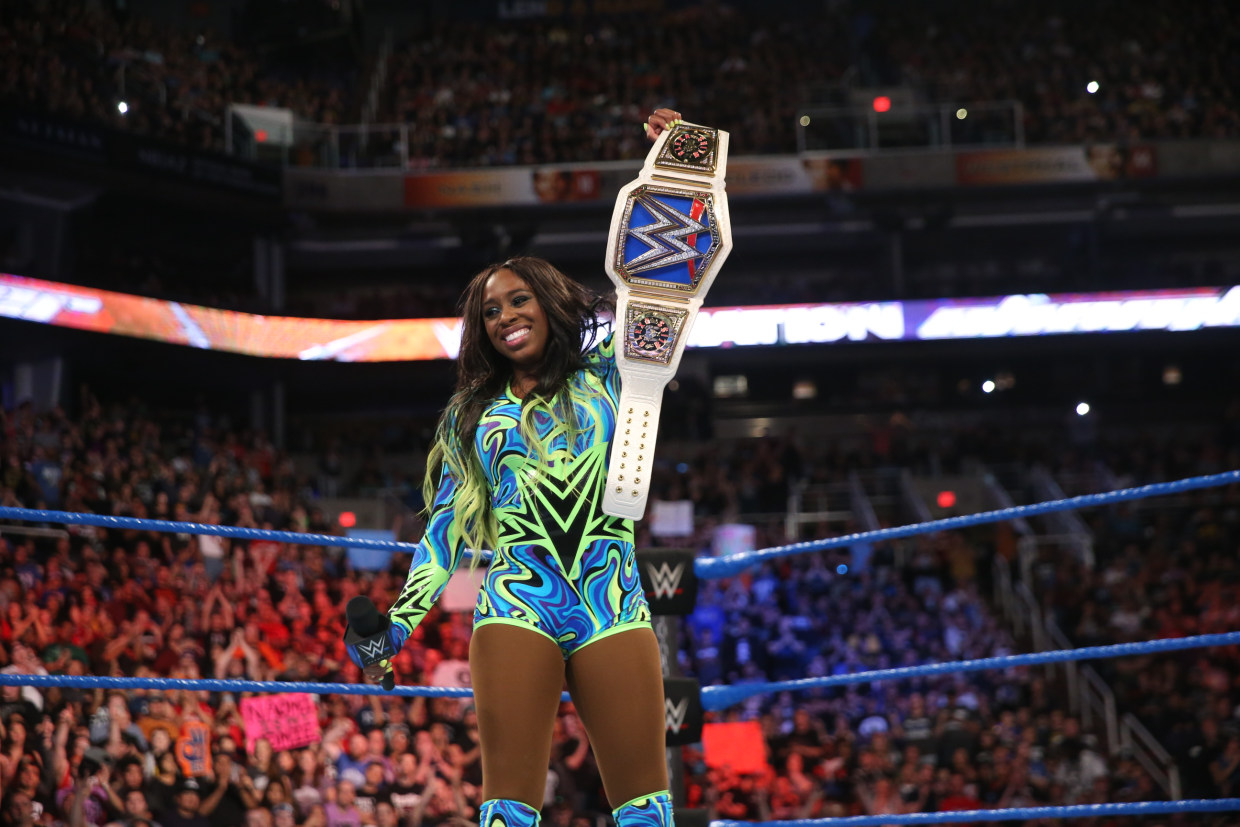 WWE Superstar Naomi Glows to Victory