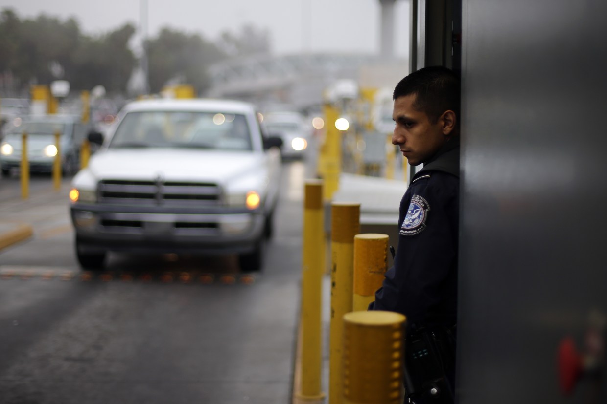 Drug smugglers use road spikes to escape Border Patrol
