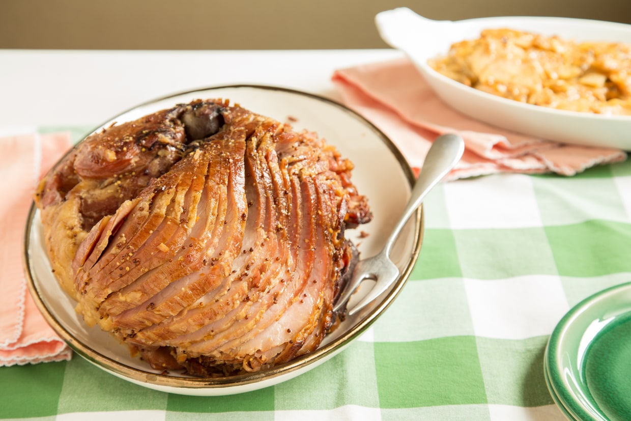 Marmalade Glazed Ham - The Toasty Kitchen