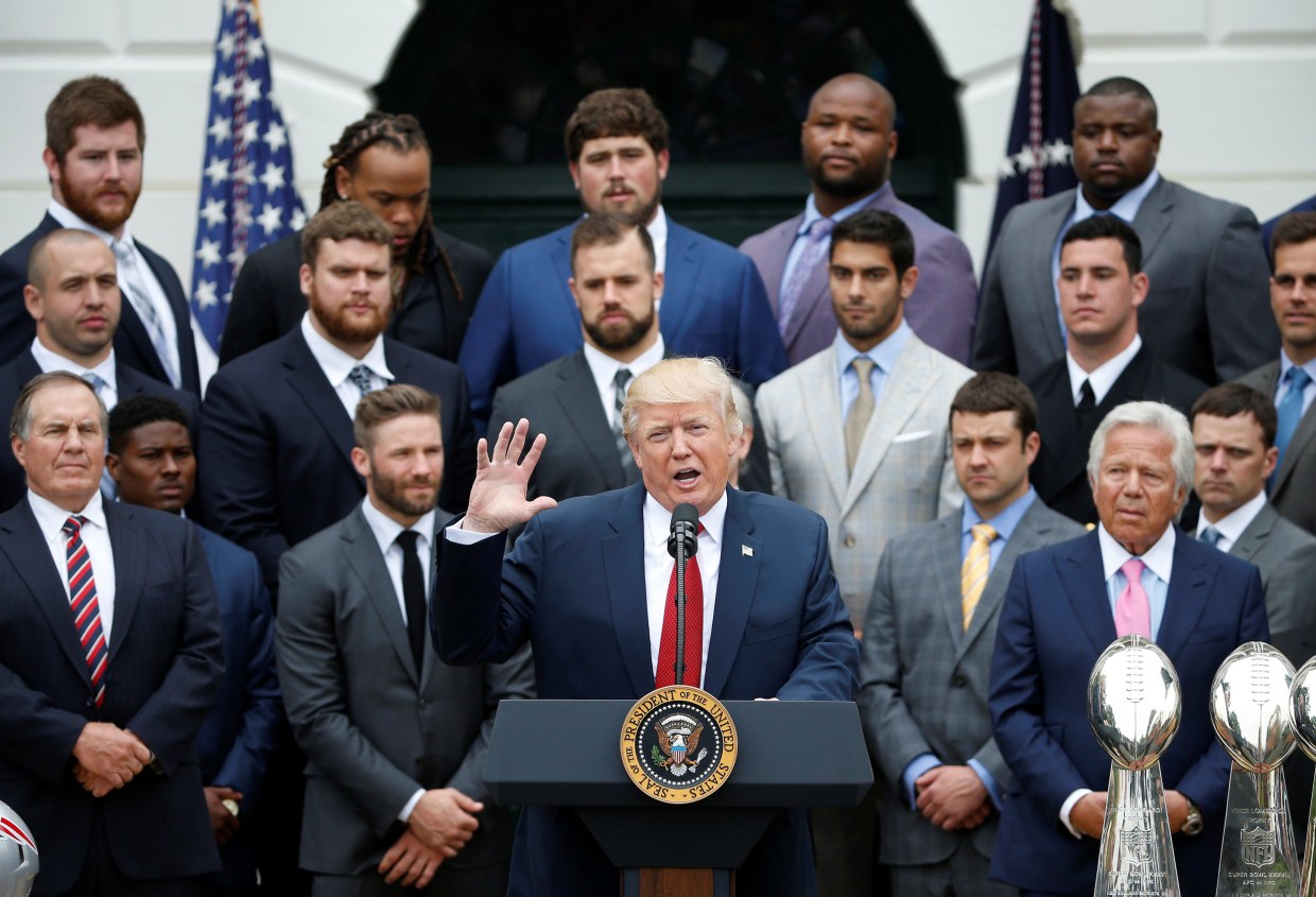 Two New England Patriots say they will refuse Trump's White House invite, New  England Patriots