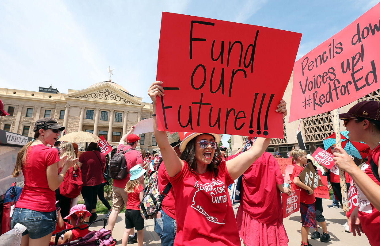 Refored Music Teachers Red For Ed Shirt Walkout Protest Refored Music Teachers Red For Ed Shirt Walkout Protest