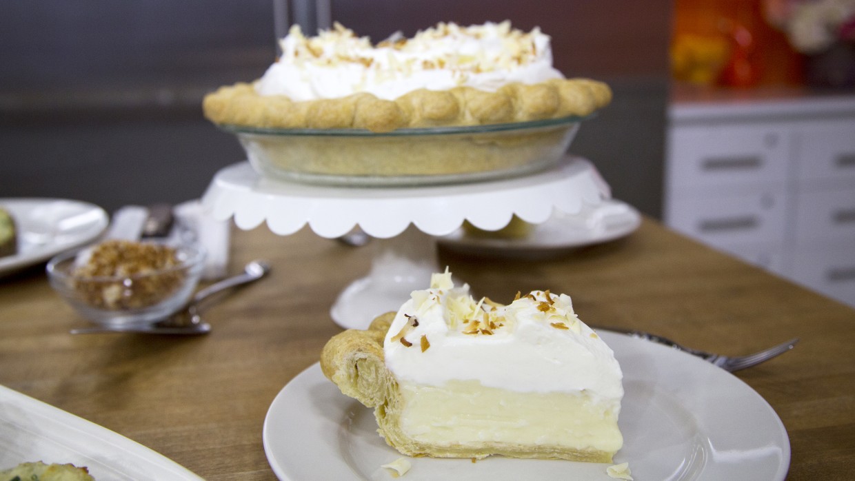 Triple Coconut White Chocolate Cream Pie Recipe