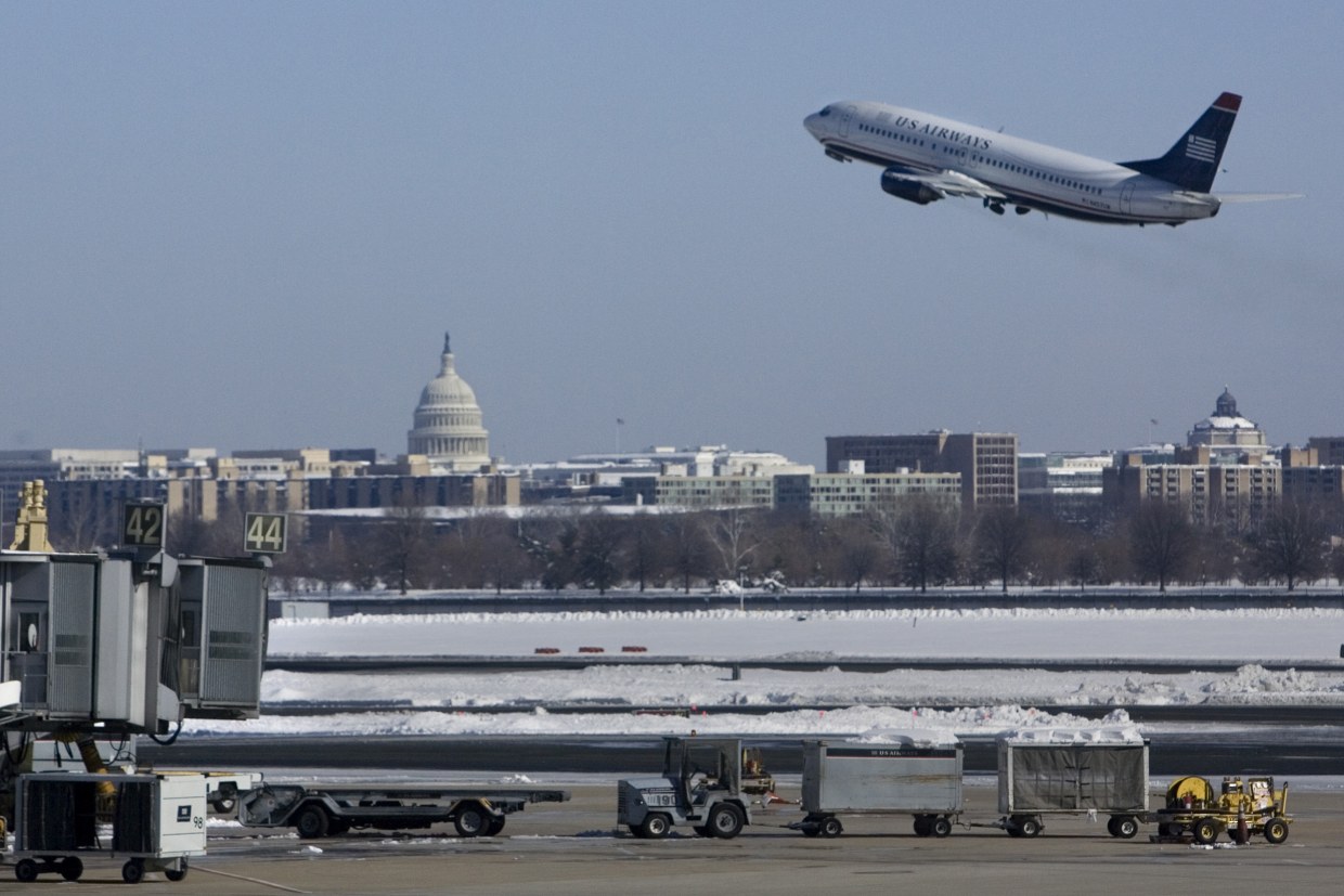 Sometimes Bumpy Airport Upgrade on Final Approach at Reagan National, 2021-06-10