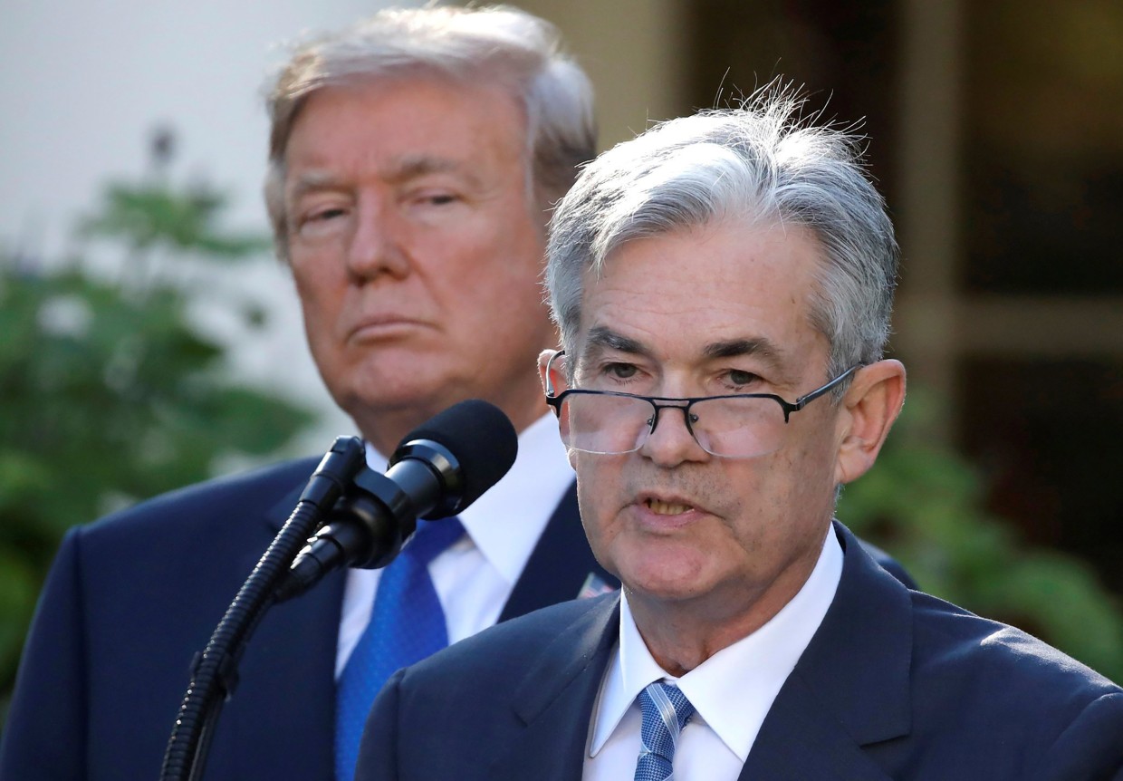 Trump says he 'maybe' regrets nominating Jerome Powell as Fed chair