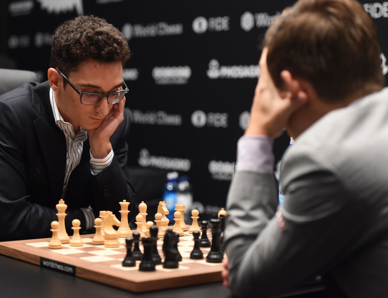 Caruana Starts with White in Wildly Anticipated World Title Match
