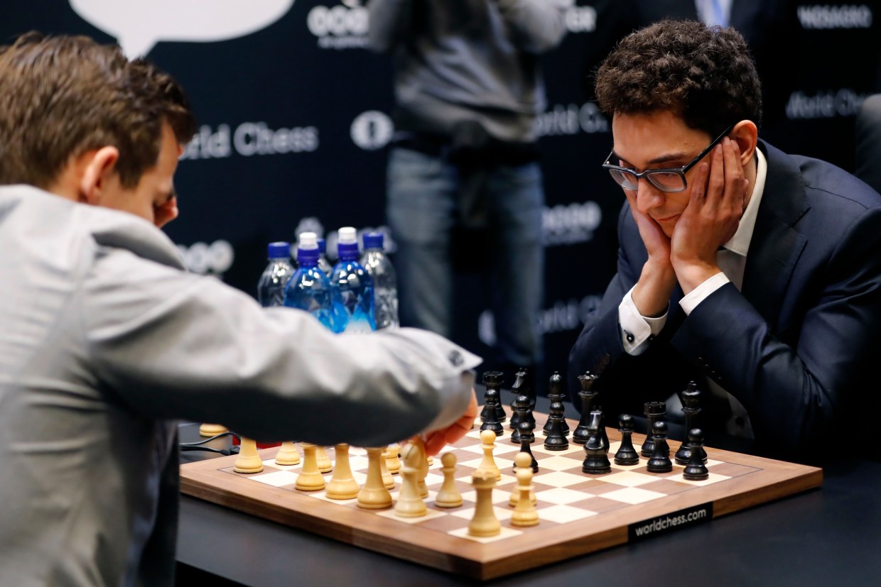 Fabiano Caruana is NOT HUMAN! 🤖 #chess #chesstok