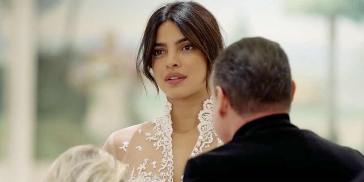 Priyanka Chopra wedding dress photos, images and pictures: Priyanka Chopra's  Christain wedding dress took nearly 1826 hours to be made | - Times of India
