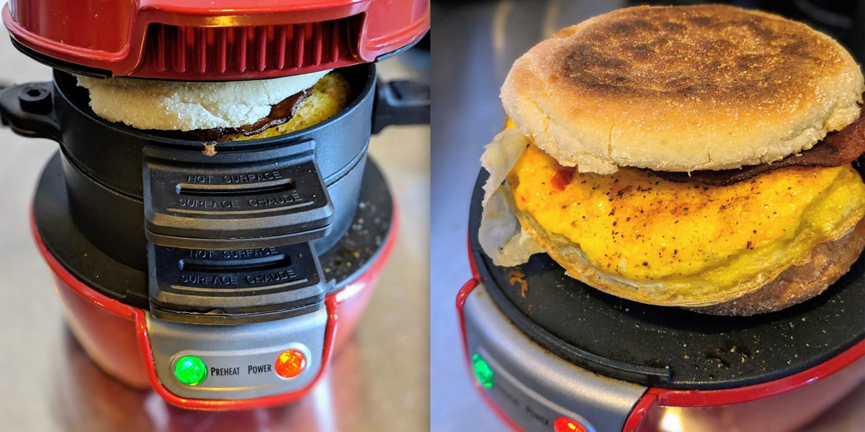 This $27 Breakfast Sandwich Maker Makes My Mornings So Easy